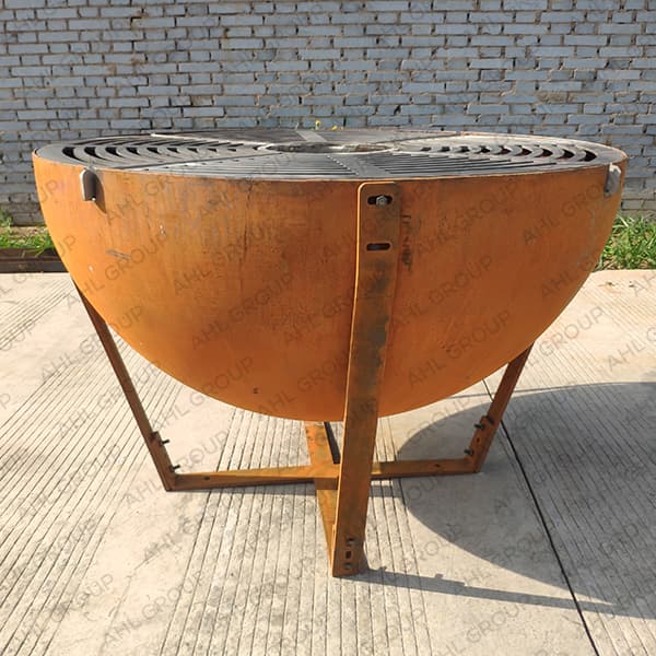Picnic Cooking BBQ Stove Corten Steel Oem Manufacture